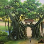 Mẫu tranh vẽ đề tài cuộc sống quanh em ấn tượng nhất